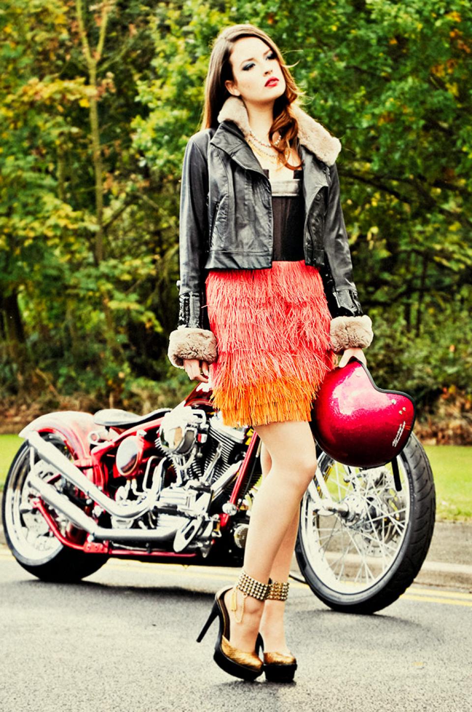 Harley Davidson Fashion Photography